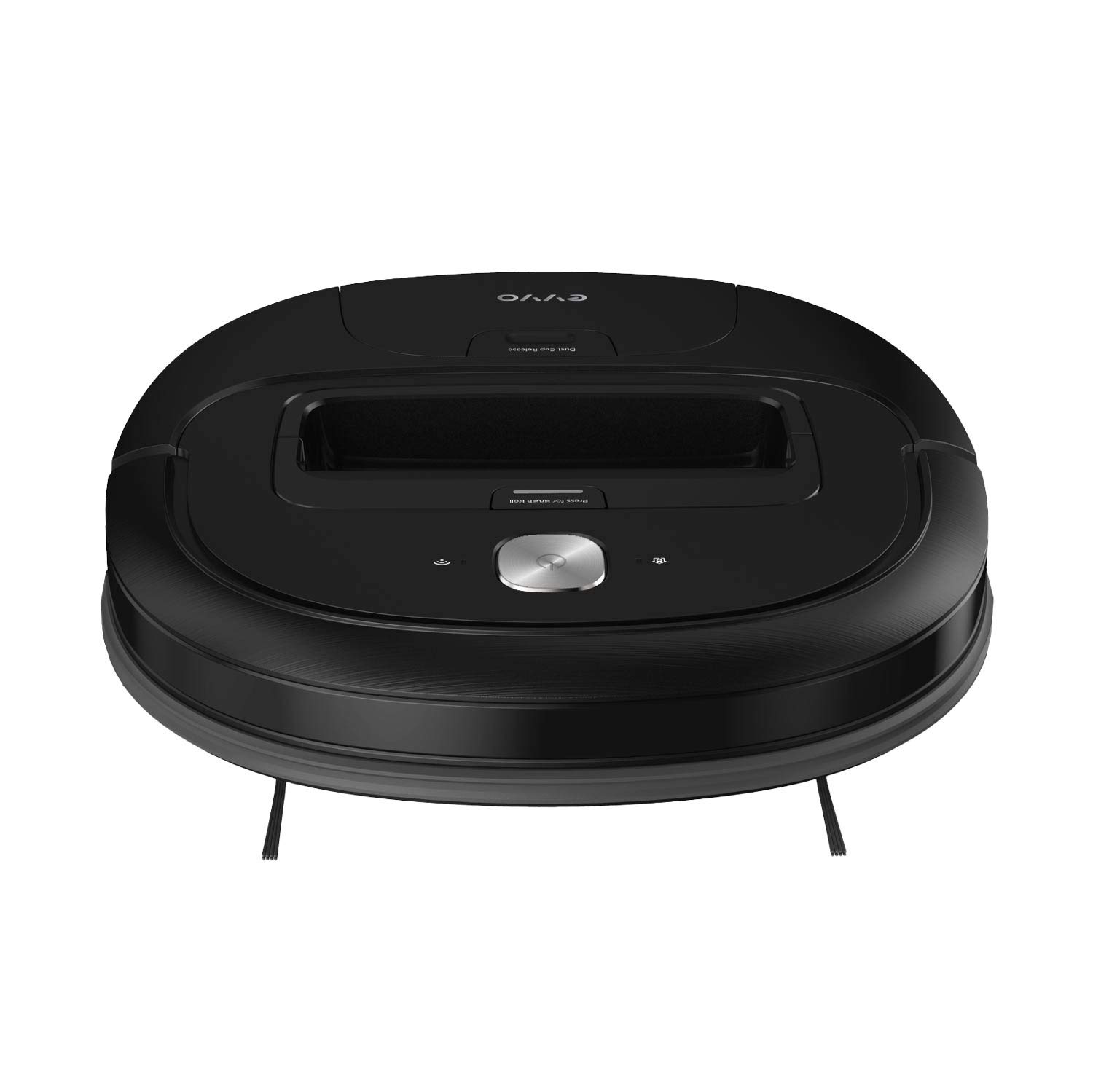 EVVO Robot Aspirador R3-2000Pa, Motor Inverter, 3 Modos de Limpieza, Filtro HEPA, Anti-colisiones y Anti-caída, 0,5 litros.