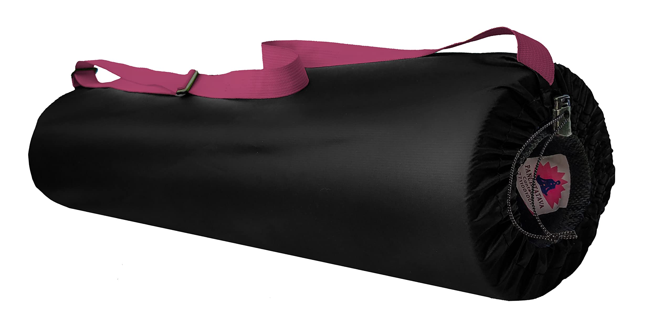 Panchtatava Black-Pink Dori Lock Fabric Exercise Mat Carry Bag Cover ONLY with Broad Shoulder Strap (B0BFFJNTN6) Amazon Price History, Amazon Price Tracker