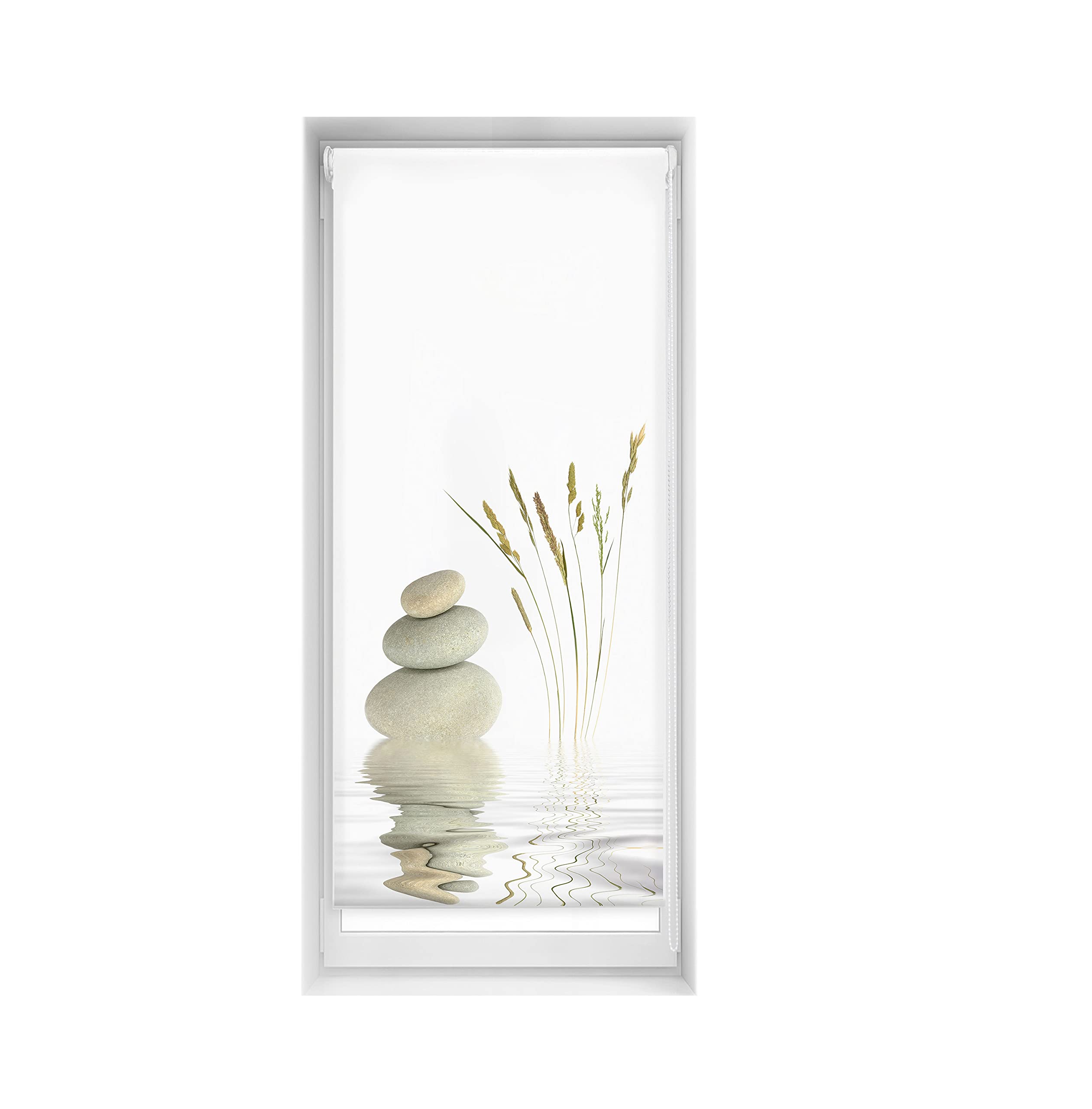 Blindecor Store imprimé Zen Blackout Easyfix Sérénité 60 x 150 cm