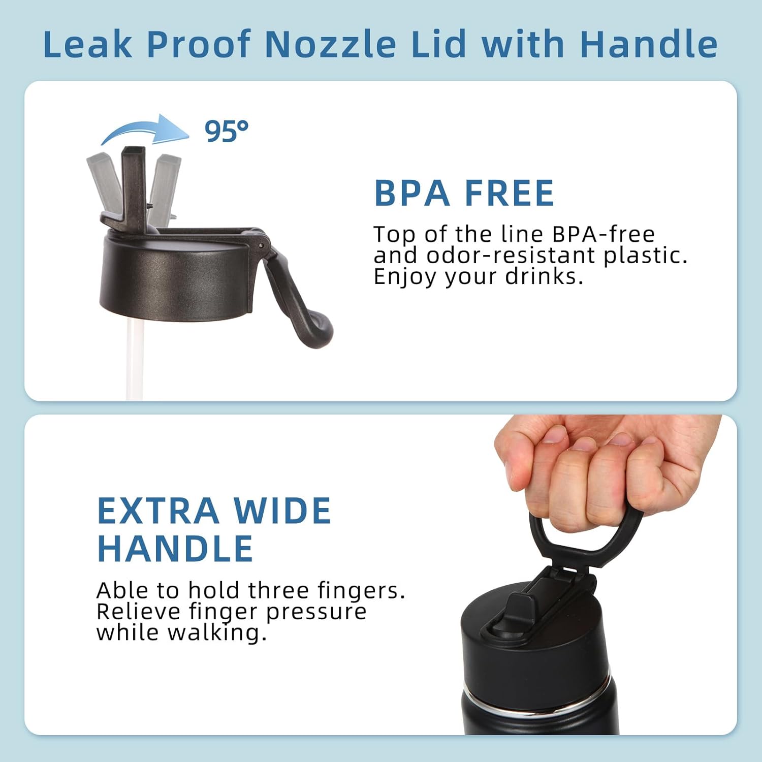 Volhoply 16 OZ Kids Water Bottle Bulk 4 Pack,Insulated Sports Bottles with Straw Lid,Stainless Steel Bottle with Handle Keep Cold & Hot,Double Wall Vacuum Tumbler Cups for School,Girls(Mix, 4)