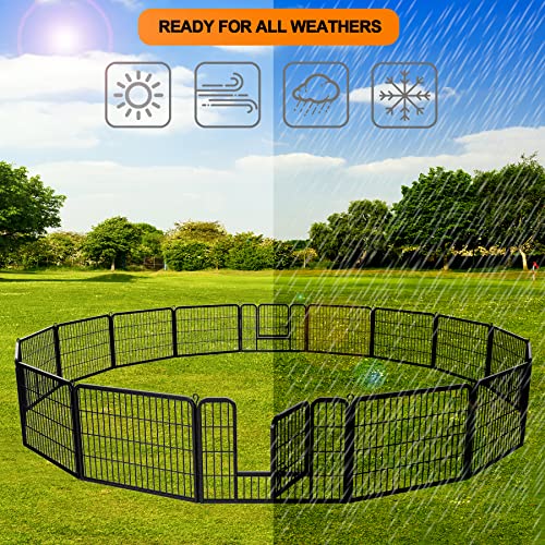 image for Nova Microdermabrasion Dog Playpen Dog Pen Dog Fence 16 Panels 24