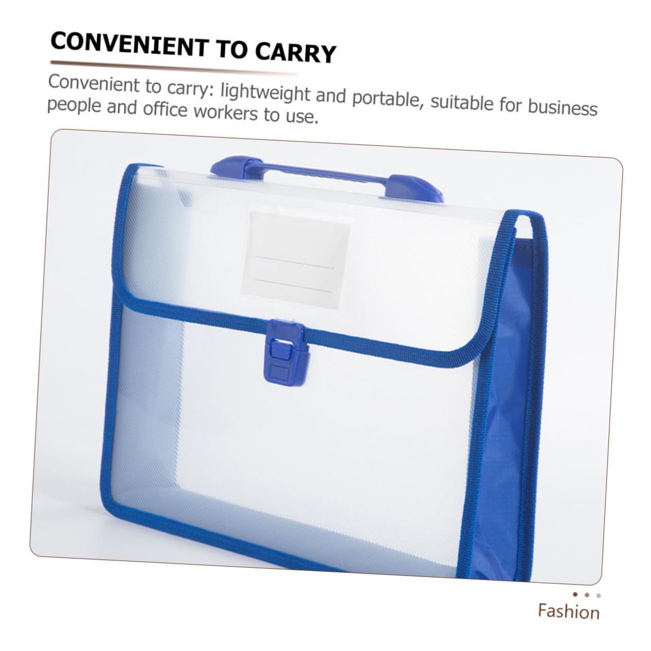 Busta Documenti A4 in Pp 5 Pezzi, Capienza Ampia, Portatile | Ufficio e Scuola, Design Verticale Pratico, Resistente per Contratti, Ricevute, Carte