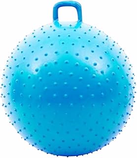 Rinco 36 Knobby Bouncy Ball Light Blue