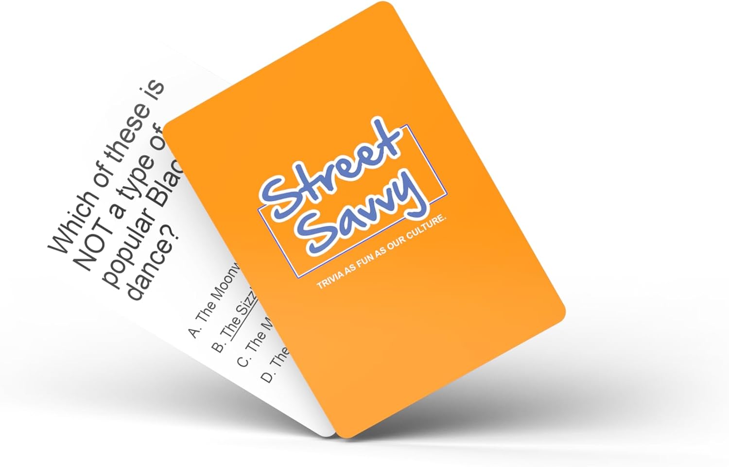 Kinfolk Street Savvy Vibrant Hood Trivia Game Featuring 100 Engaging Cards, Celebrate Black Culture, Spark Lively Debates, and Turn Ordinary Gatherings into Epic Adventures