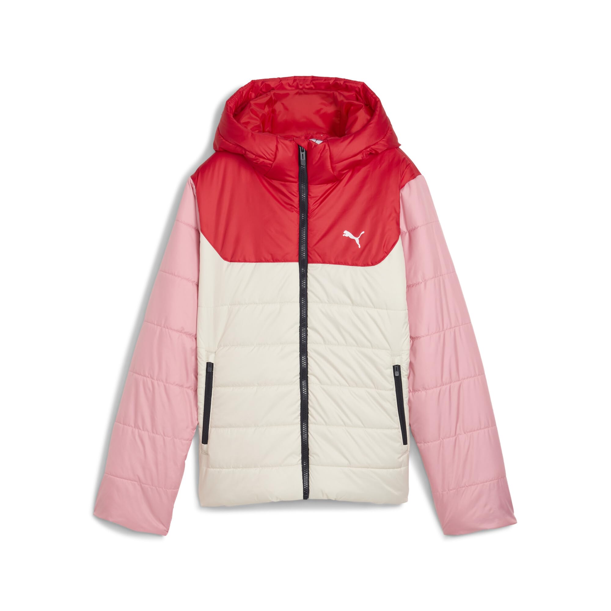PUMA Unisex Kinder Ess Hooded Padded Jacket Mantel (1er Pack)
