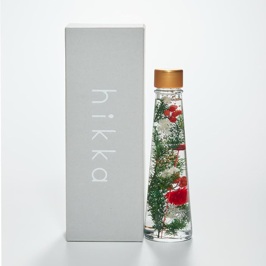 ハーバリウム hikka (ヒッカ)プリザーブドフラワー ギフト Amazon｜hikka (ヒッカ) ハーバリウム フラスコ型 ガラスビン