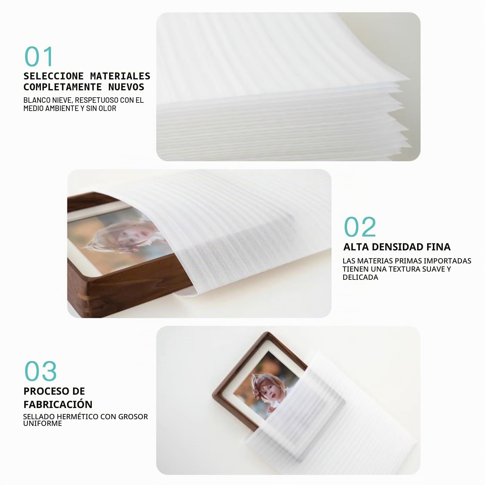 YSOOUA Material de Embalaje de Burbujas para Mudanza 100 Piezas Unidades de Plástico de Burbujas Embalaje de Espuma para Mudanzas, Vajilla, Almacenamiento (100 Piezas)