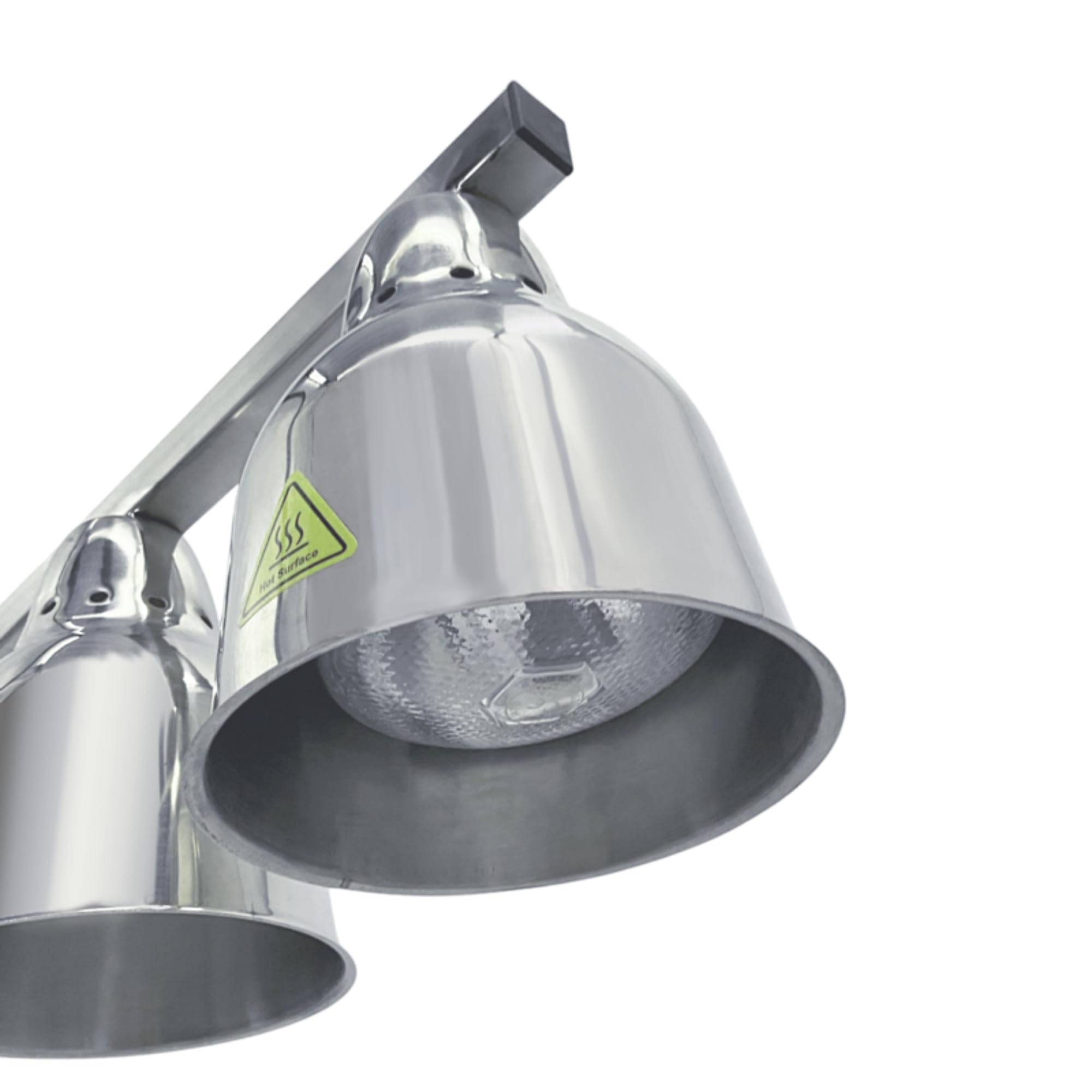 Chauffe-Frites Professionnel 2 Lampes GN 1/1 - Maintien au Chaud - 500 W - INOX