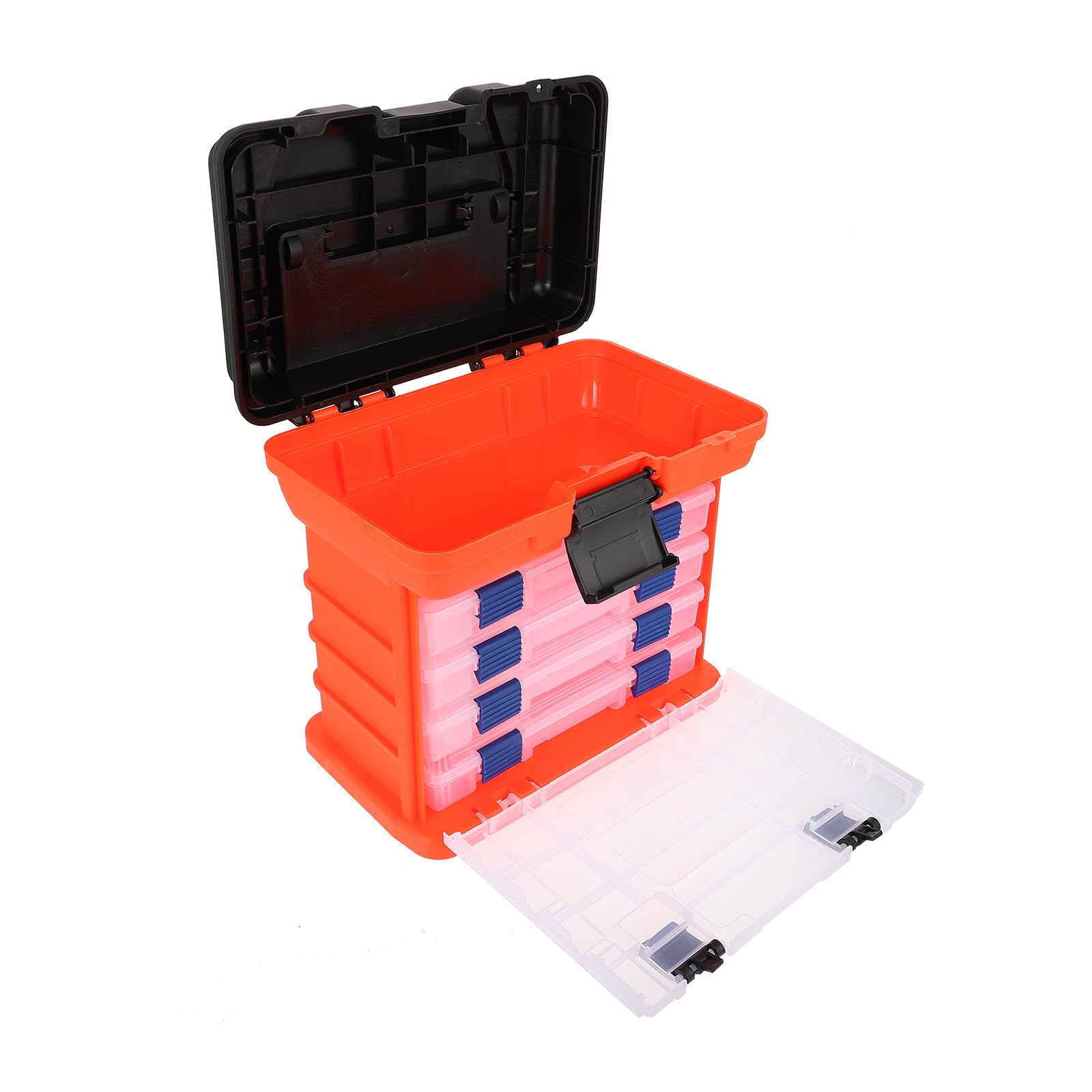 Boîte de Pêche Multifonctionnelle Portable Grosse Capacité en Plastique