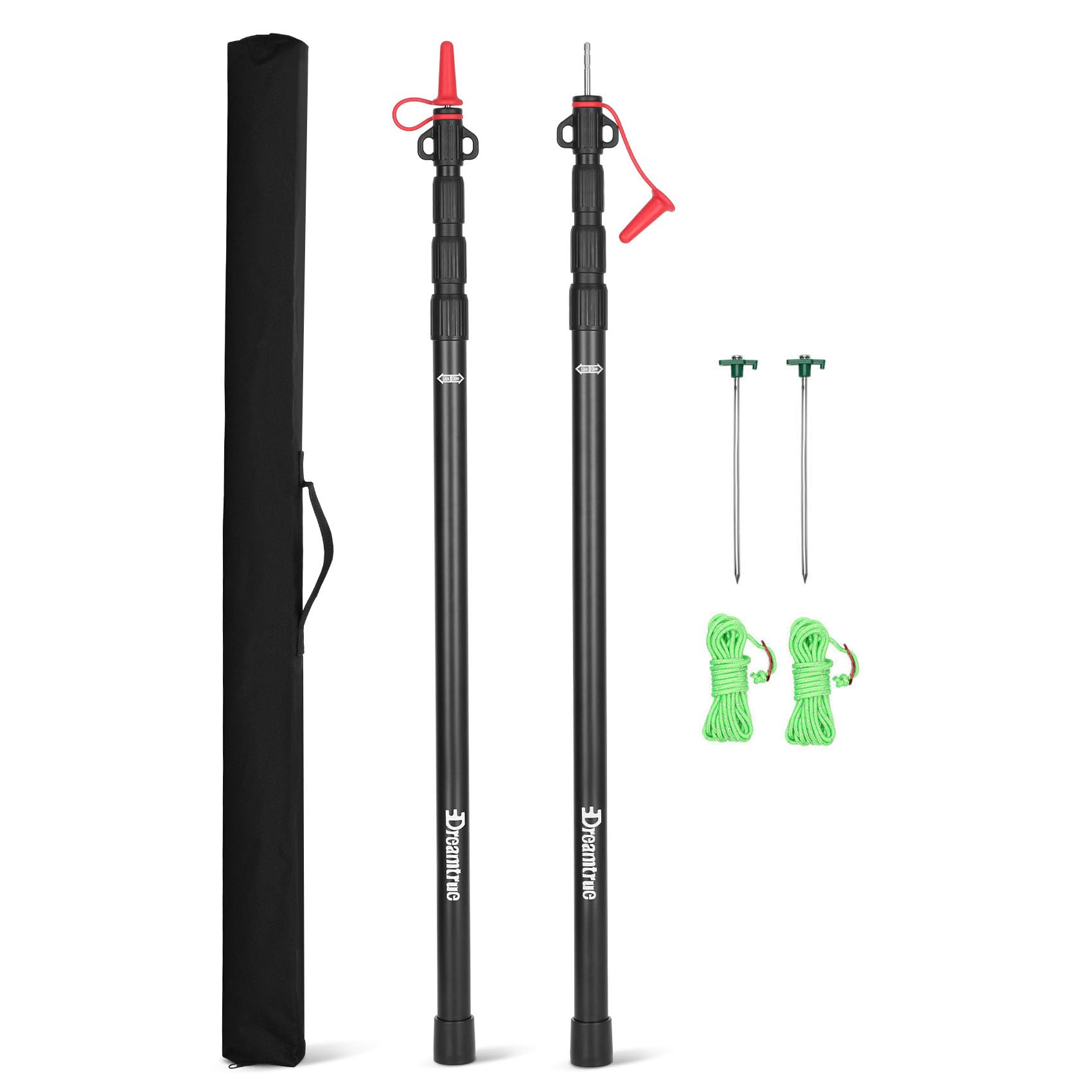 Dreamtrue 8.7ft Aluminum Telescoping 2-Pack