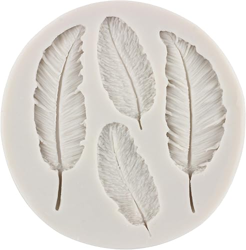 Miniatura 7 de Moldes de silicona de cabeza de toro, molde de flecha de plumas, molde de margarita, rosa, flor, chocolate, plumas, dulces, para decoración de