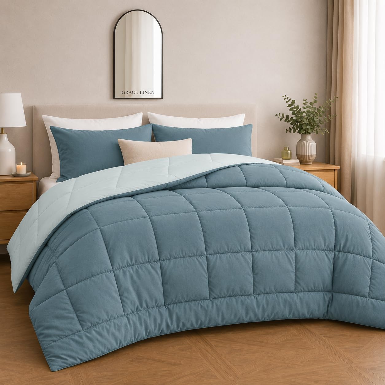 THE DESIGN Comforter from (Sky Denim)-picture-24