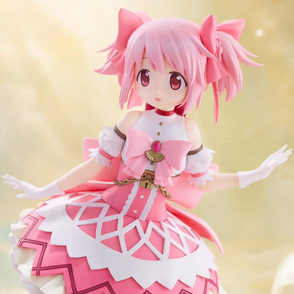 Zhongkaihua Kaname Madoka - Figura de uniforme de batalla de pie, colección de PVC | Figuras de acción de anime Girl, estatua de PVC hecha a mano, adornos para regalos