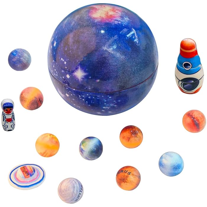 Buy Wooden Solar System for Kids,Solar System Model Cosmos Learning Kit