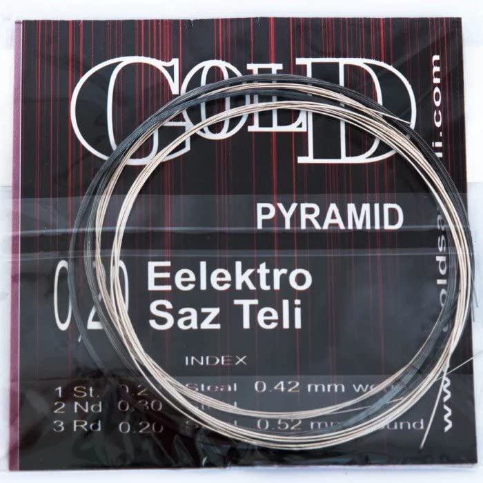 Pyramid Elektrische Saz Electro Baglama Saiten 0,20 mm