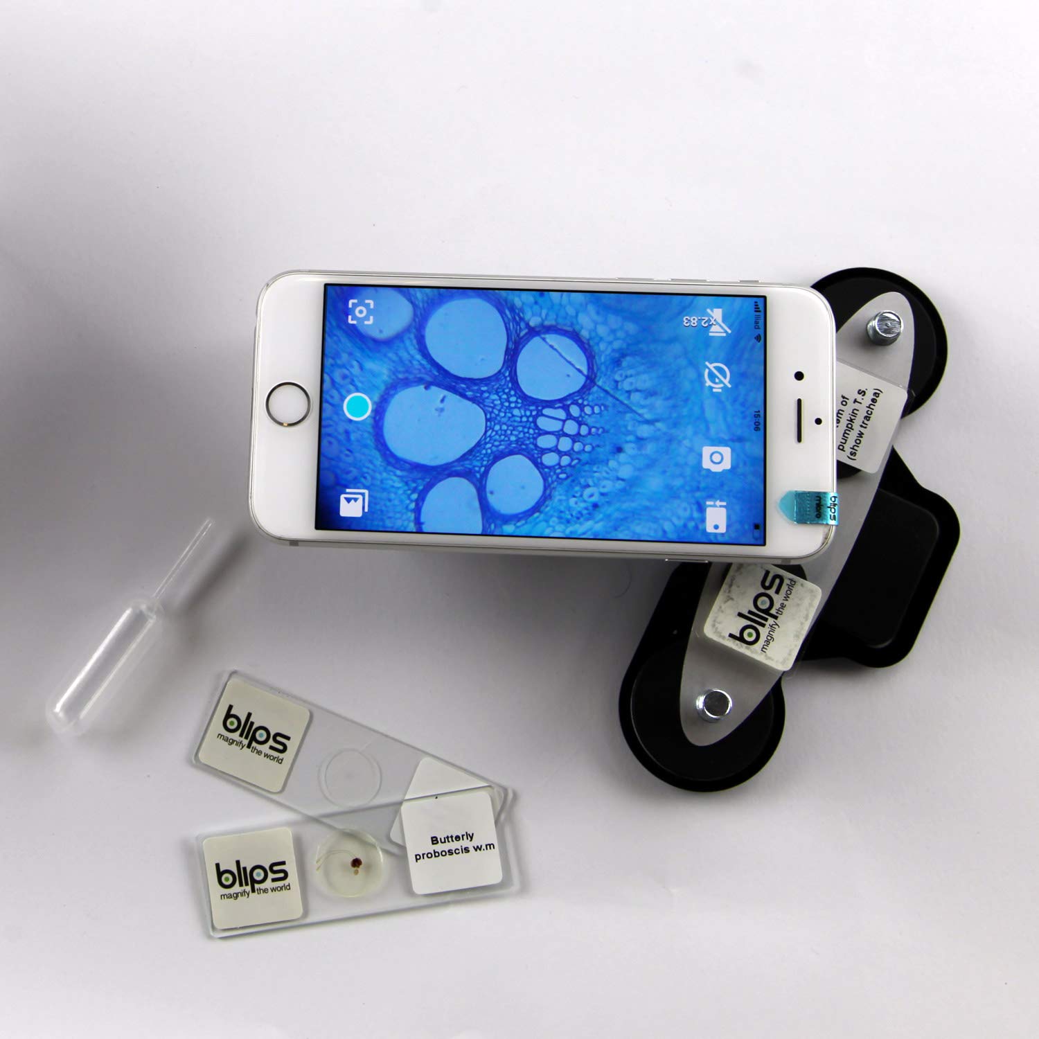 New Blips Labkit2 - Trasforma il tuo smartphone in un microscopio