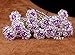 Produktbild 10/lot rose Blume Kristall Strass Hochzeit Party Brautschmuck Ball Haar Pin Haar Clips Zubehör Verkauft von Trend