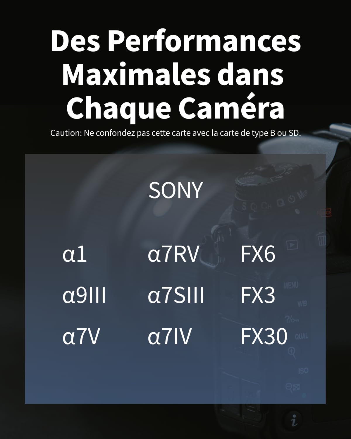 Nextorage CFexpress Type A 256Go Carte mémoire VPG200 Japonaise pour Sony Fujifilm A2SE NX-A2SE256G