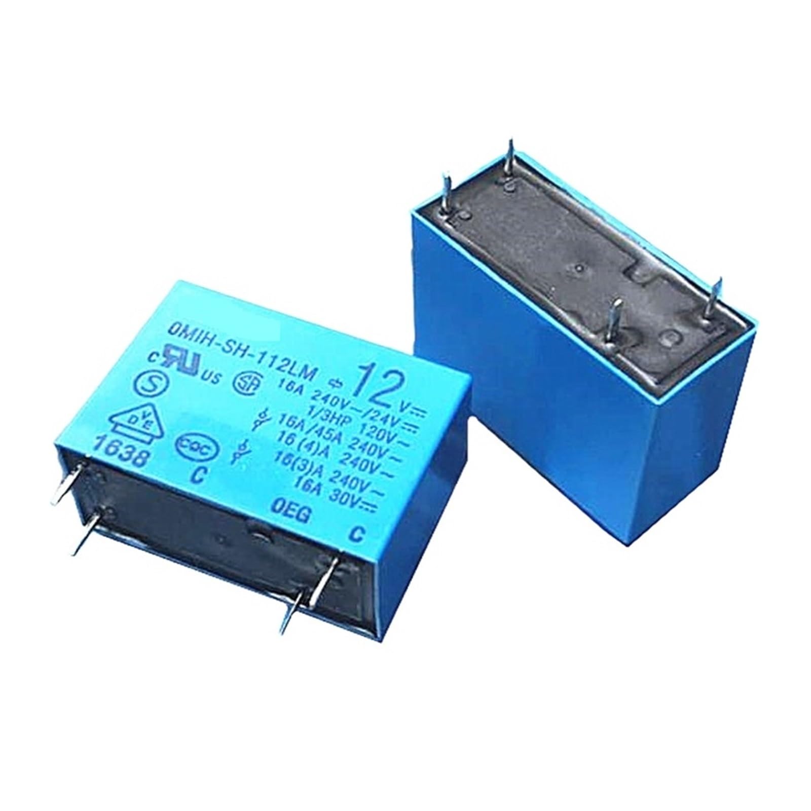 Relais OMIH-SH-112LM 12V capable de piloter des charges de 16A 240VAC