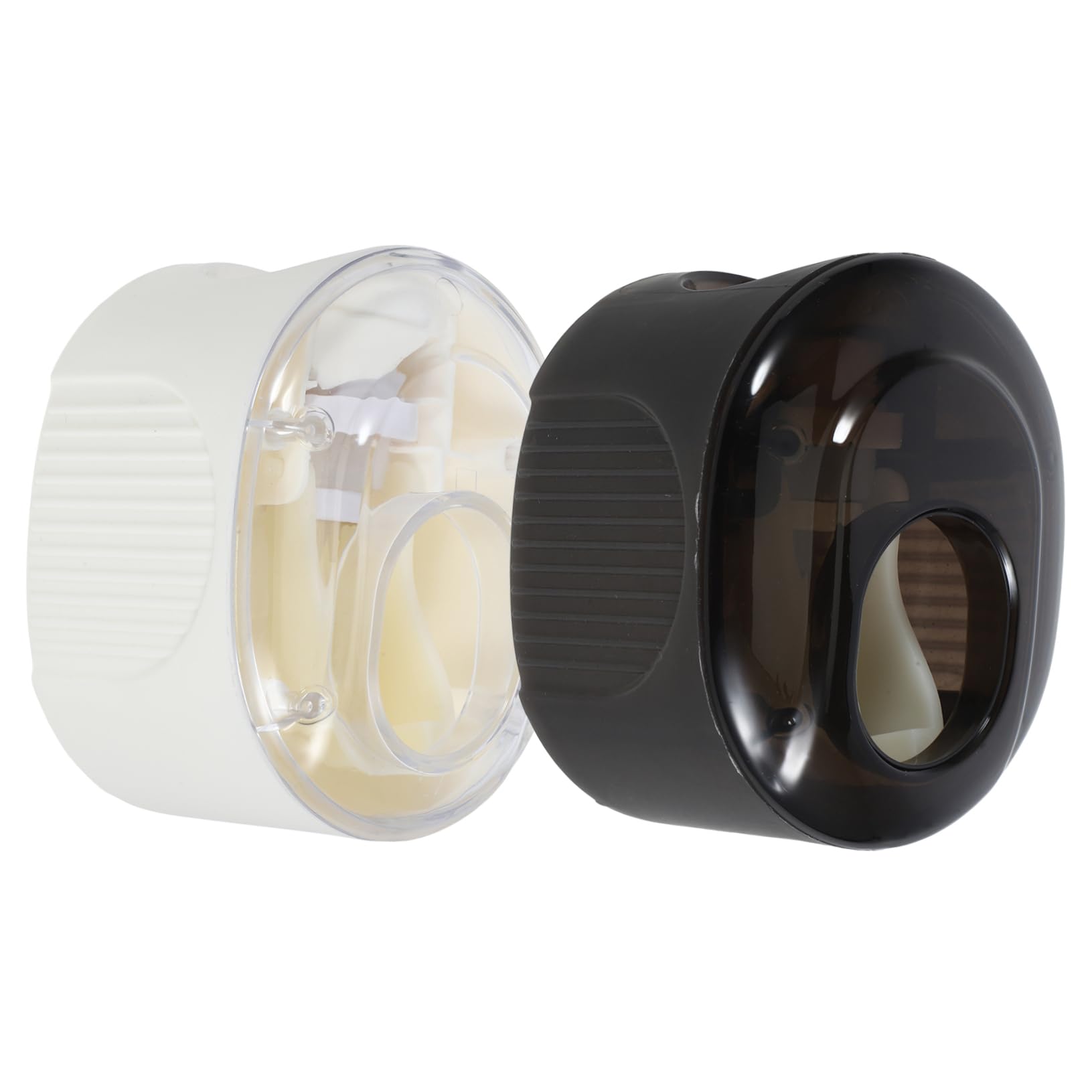 TOVINANNA Automatic Toothpaste Squeezer Wall-Mounted Toothpaste Dispenser up Counter Space