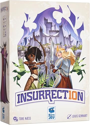 Insurrection - Jeu de Société Stratégique | 2 à 6 Joueurs | Tactique, Combos & Bluff | 10 Ans et Plus| La Boîte de Jeu | Blackrock Games