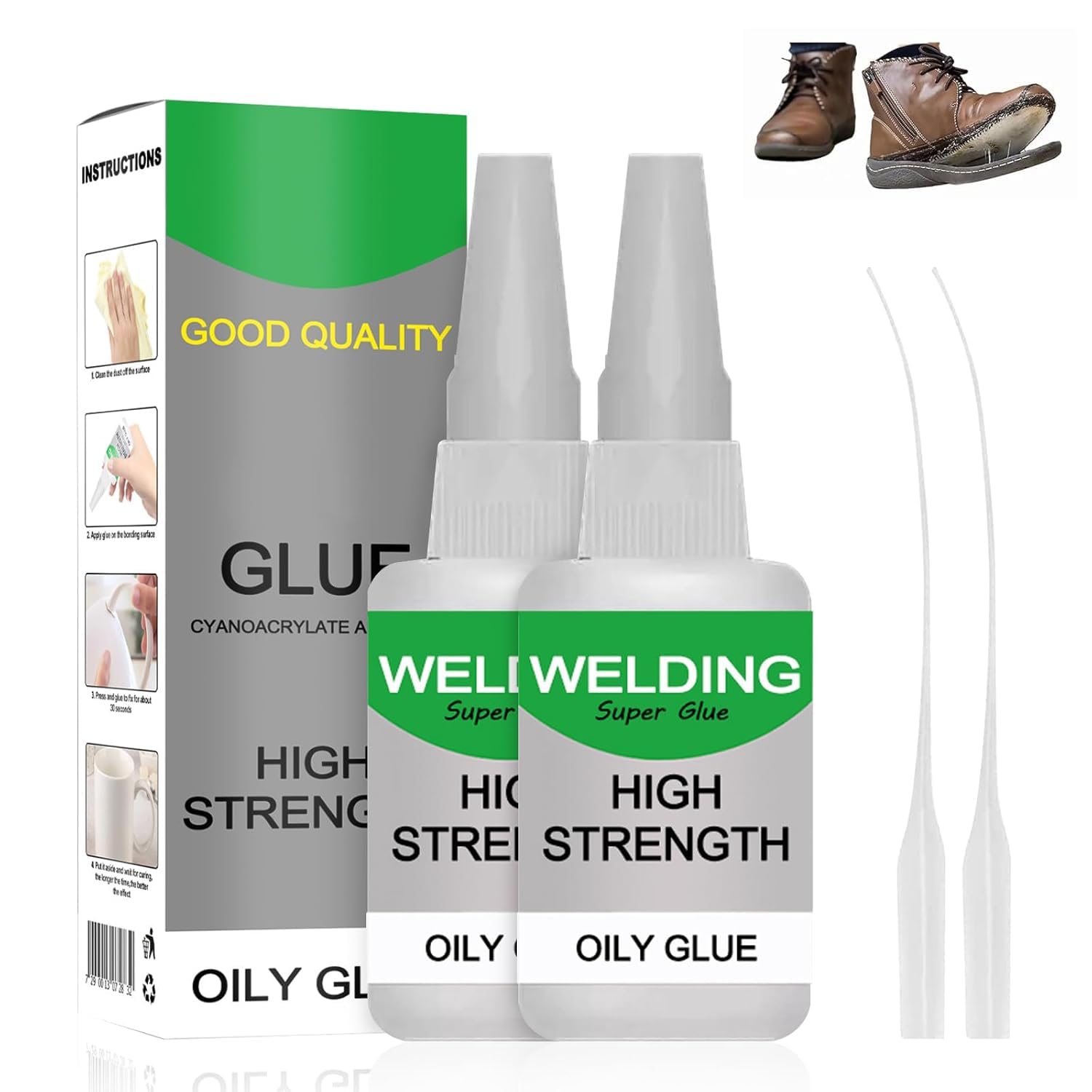 Welding High-Strength Oily Glue, 2026 New Multifunctional Glue Powerful Universal Super Glue Fast Repair, Welding High-Strength Oily for Metal, Wood,