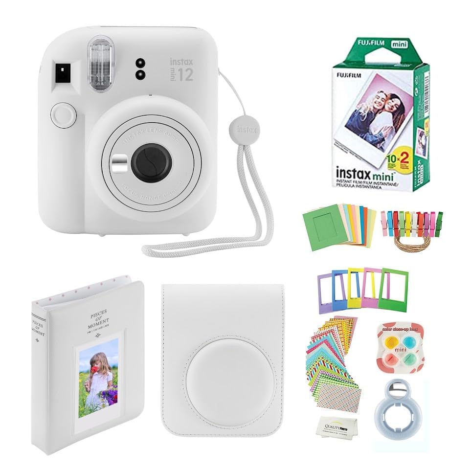 Amazon.com : Fujifilm Instax Mini 12 Instant Camera + 20 Photo