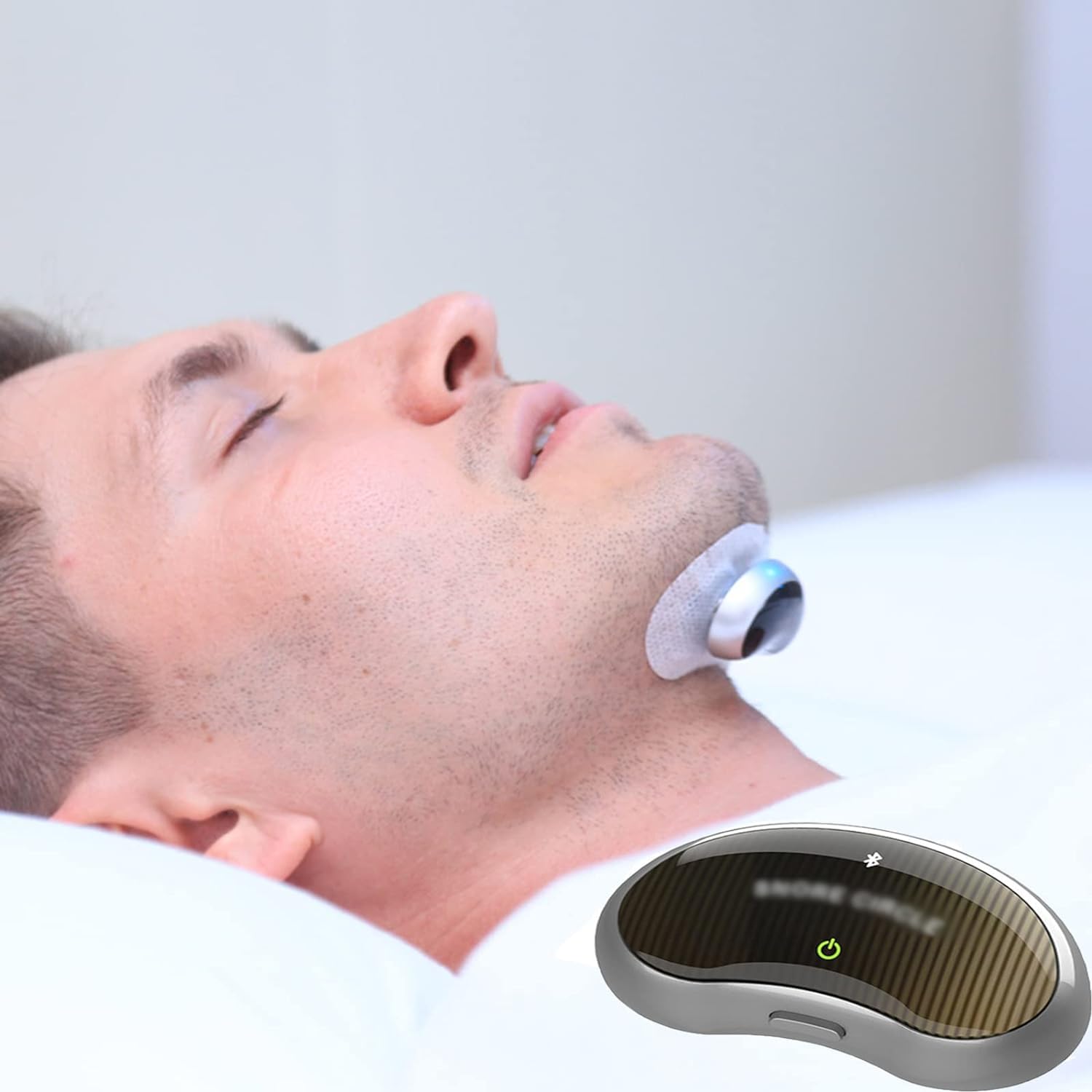 Dispositif Anti-ronflement Intelligent Pour La Gorge, Prvient L'apne Du  Sommeil Et Arrte Le Ronflement, Rduction Des Ronflements, Application  D'aide Au Sommeil Enregistre Et Analyse Les Donnes : Amazon.fr: Hygine et  Sant