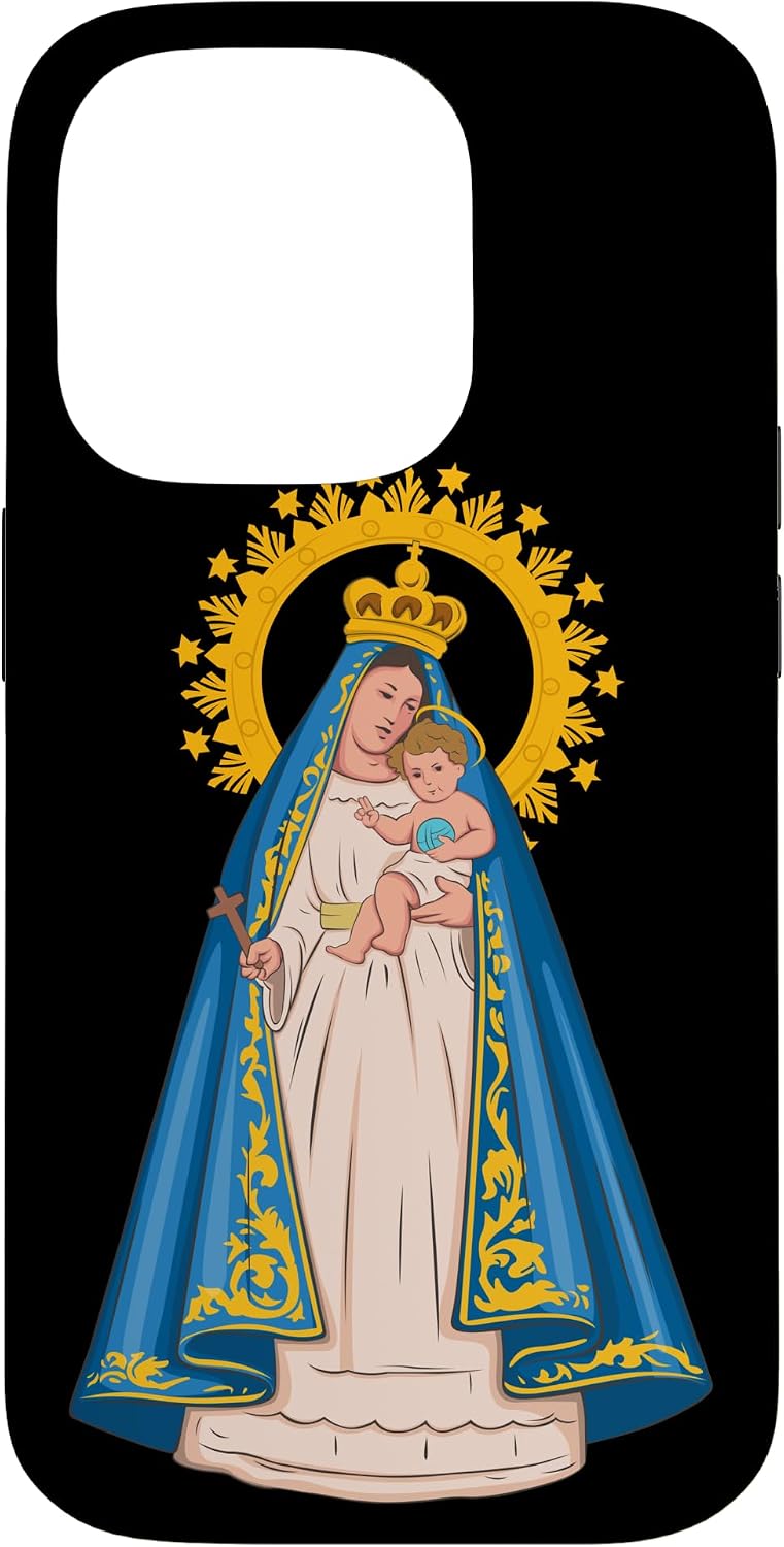 Virgen María.Virgen de la Caridad del Cobre. Patrona de Cuba Case for iPhone 14 Pro