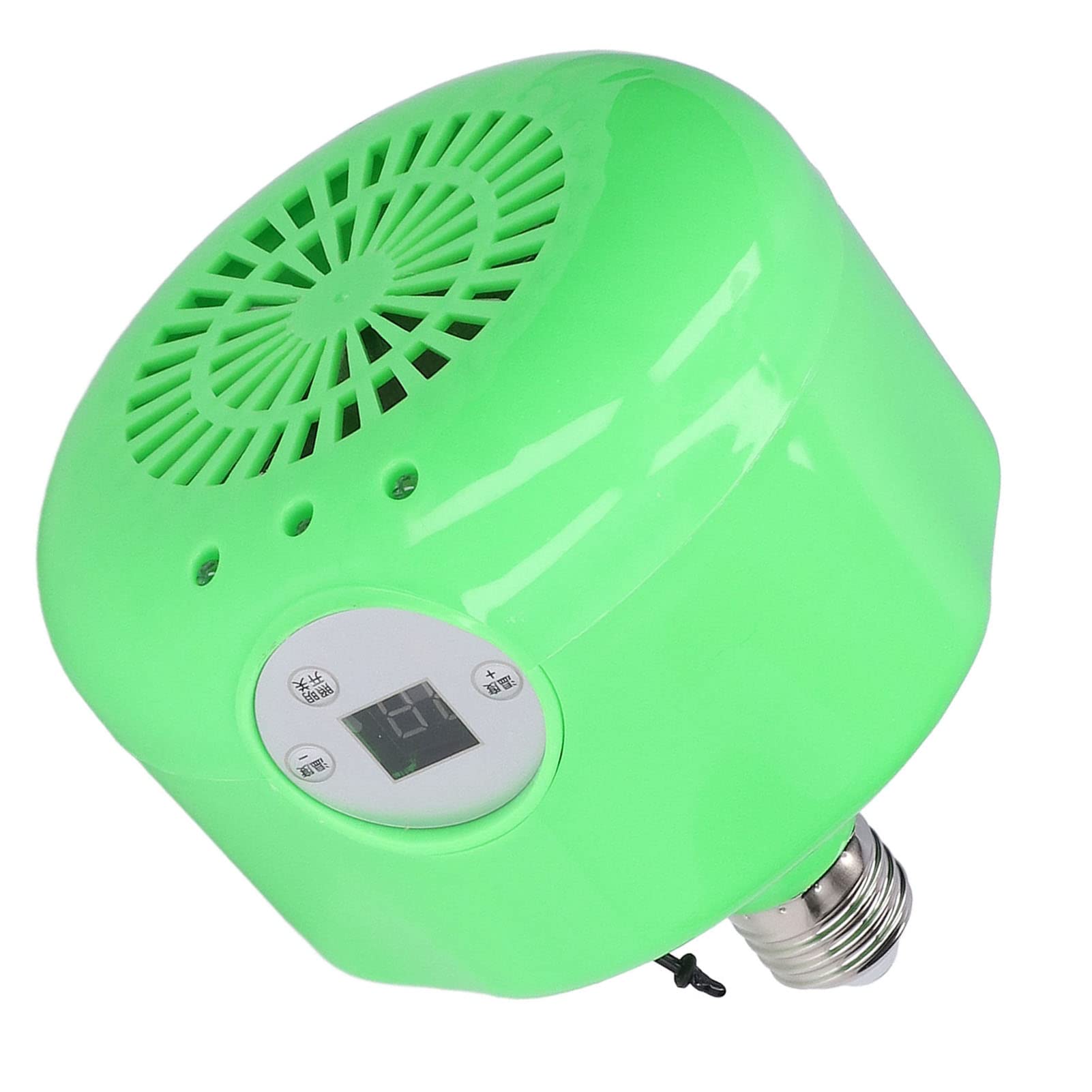 Calentador de Incubadora, Luz Cálida de Granja, Apagado Automático, Resistencia a Altas Temperaturas, LED de Control Termostático para Aves de Corral para Cerdos para Pollos