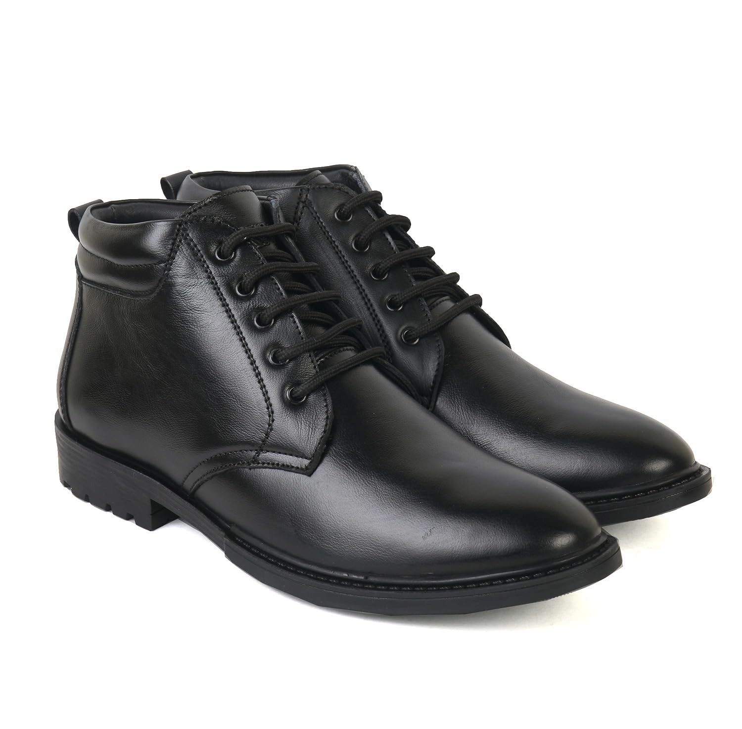 xhugoy MR040 Genuine Full Leather Black|Brown Lace-up Formal Ankle Shoes with Leather Lining Size from 5 to 11 for Men-picture-35