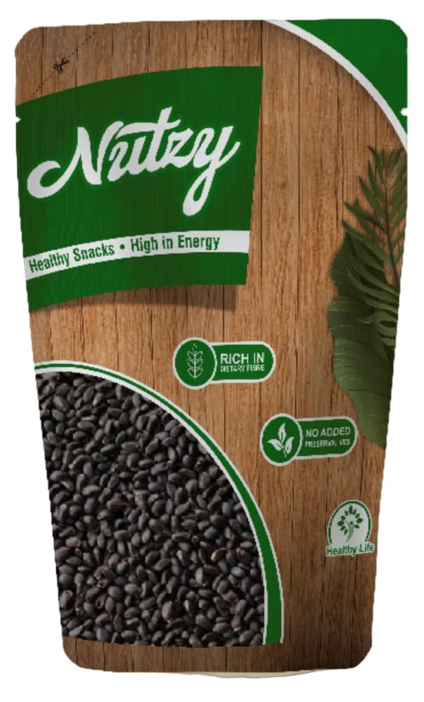Nutzy Premium Seeds (Basil Seeds, 200g) (B09MKQHWDL) Amazon Price History, Amazon Price Tracker