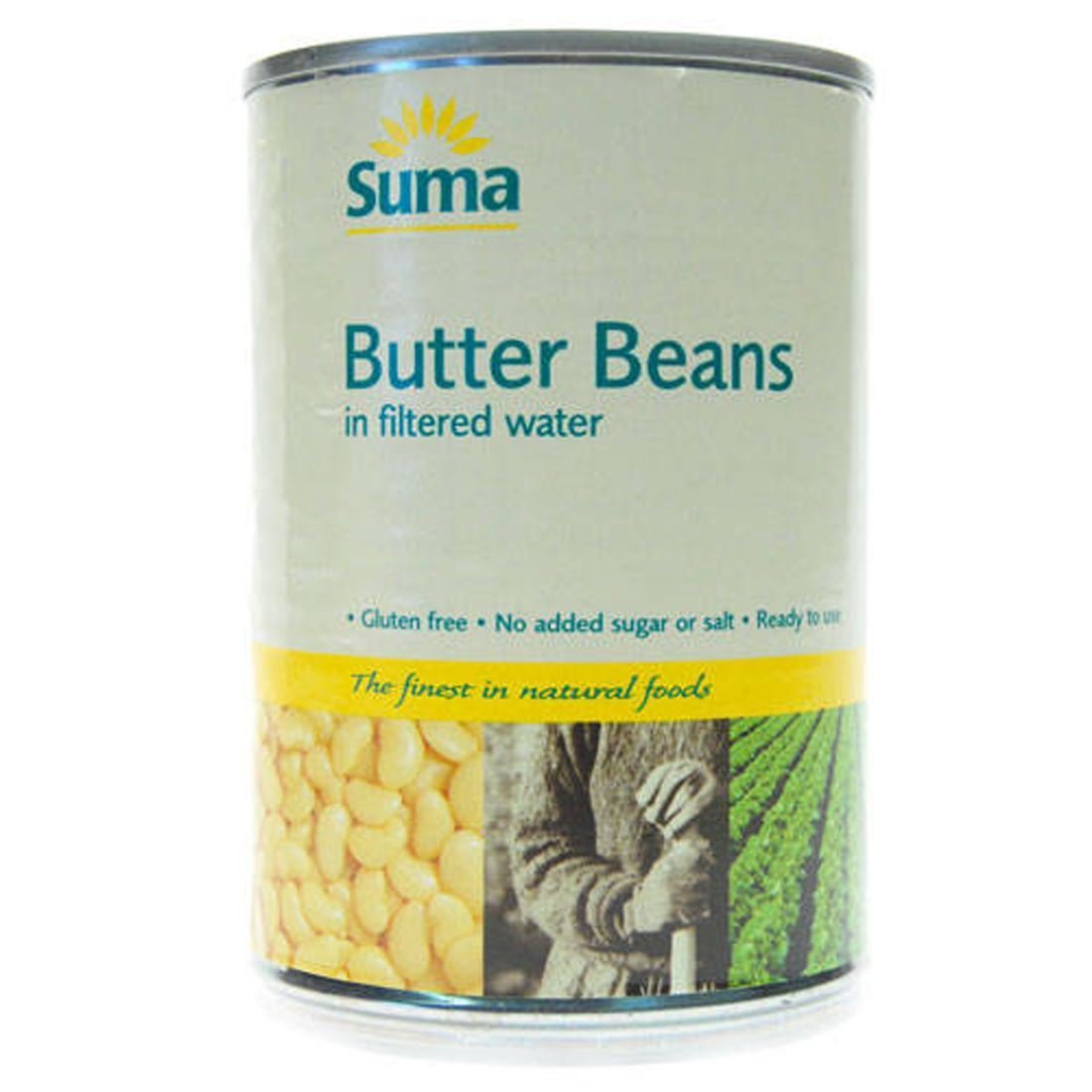 Suma | Butter Beans | 7 x 400g
