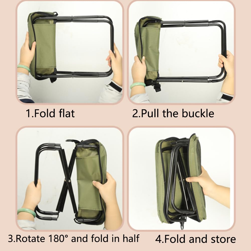 Tabouret De Camping Pliable Mini Tabouret De Camping Léger, Chaise De Camping ... – Grandado Tabouret Pliable