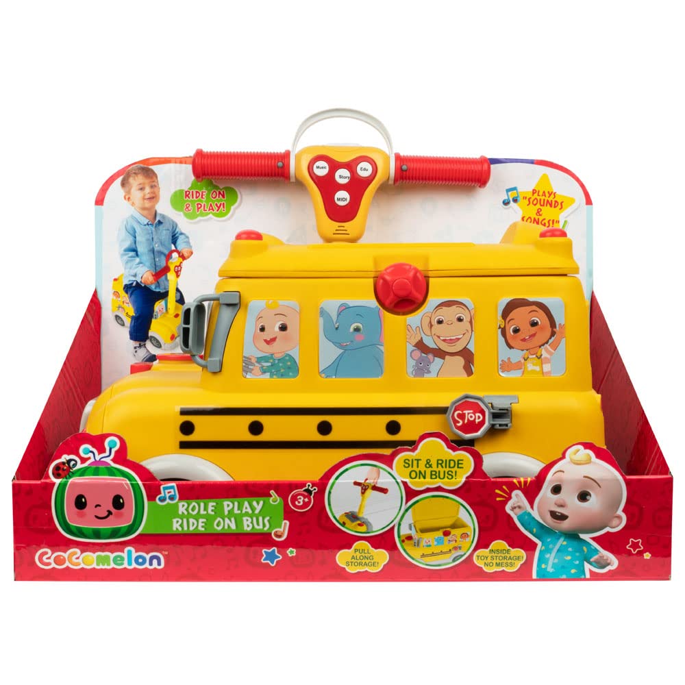 Sinco Creations Cocomelon Ride On Bus Roleplay Set