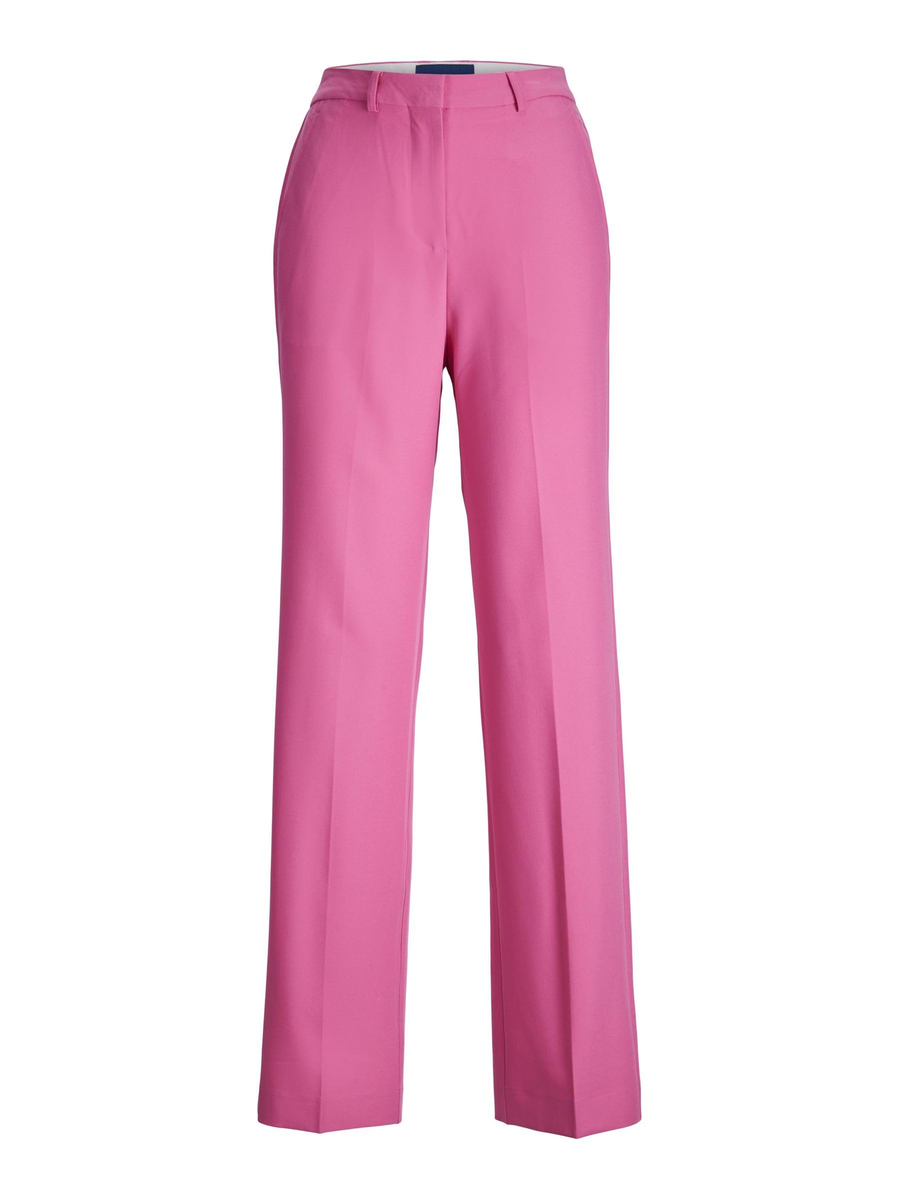 Jack & Jones Damen Jxmary Reg Hw Pant PNT Noos Hose, Carmine Rose, 29W / 30L