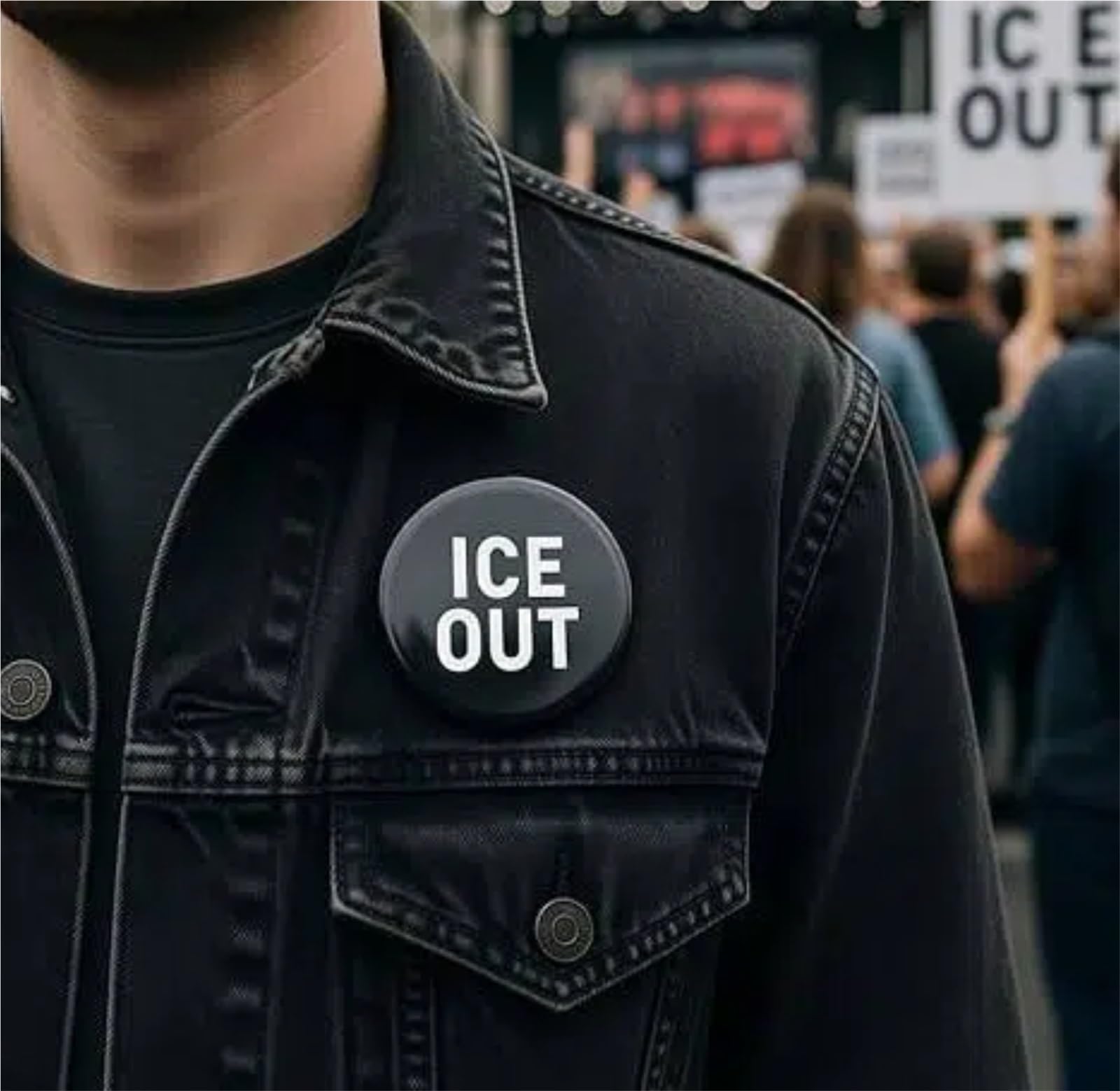 Spilla ICE OUT Spille e bottoni for ghiaccio da 30 pezzi, spille rotonde sul petto