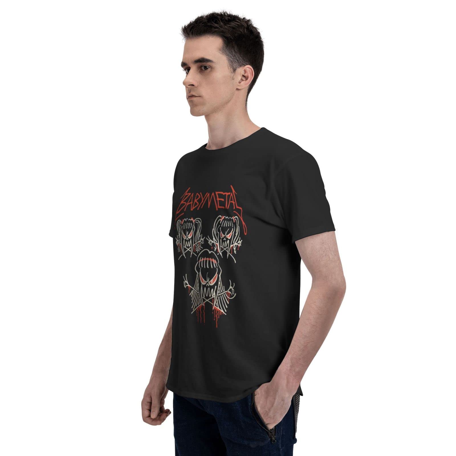 Amazon.co.jp: 半袖tシャツ メンズ ベビーメタル Babymetal ティー