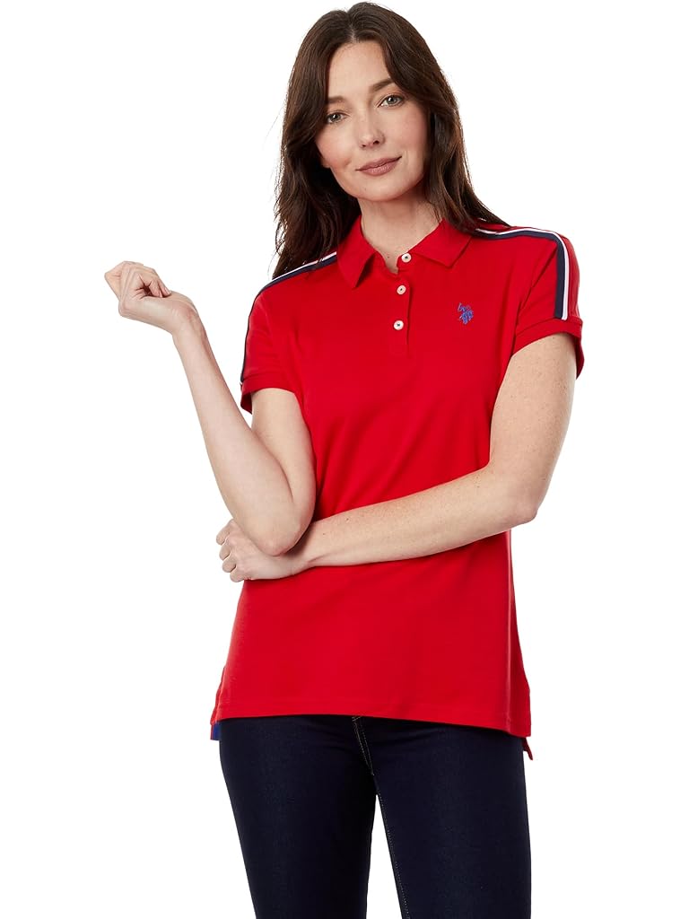 U.S. POLO ASSN. Shoulder Stripe Polo Shirt