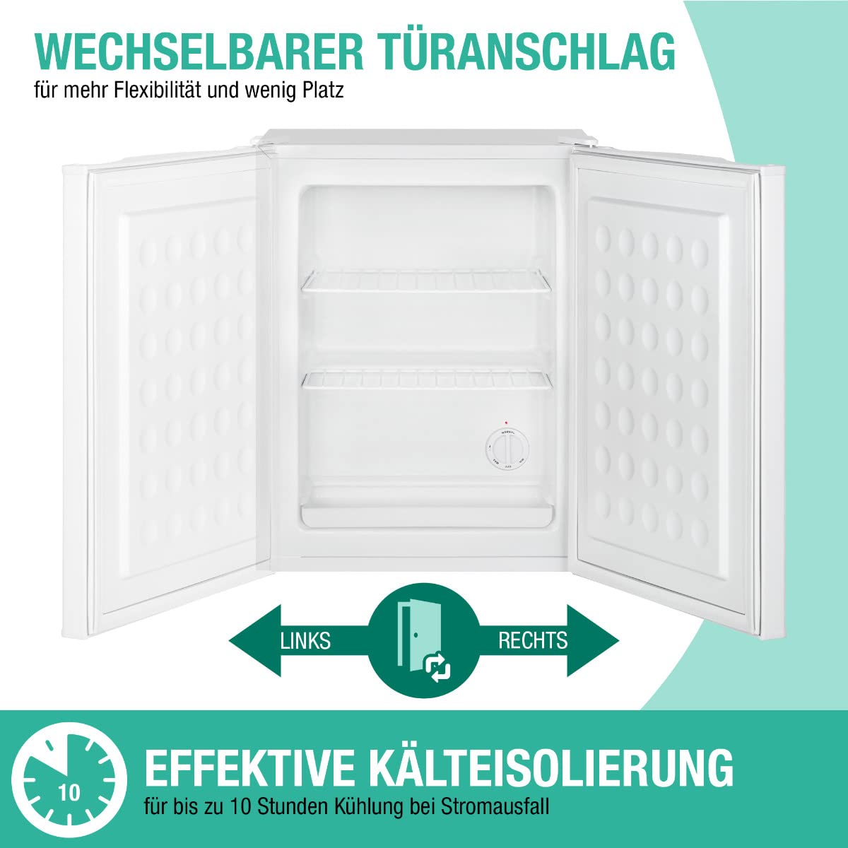 Bomann GB 7236 congélateur autoportante 42 L Blanc