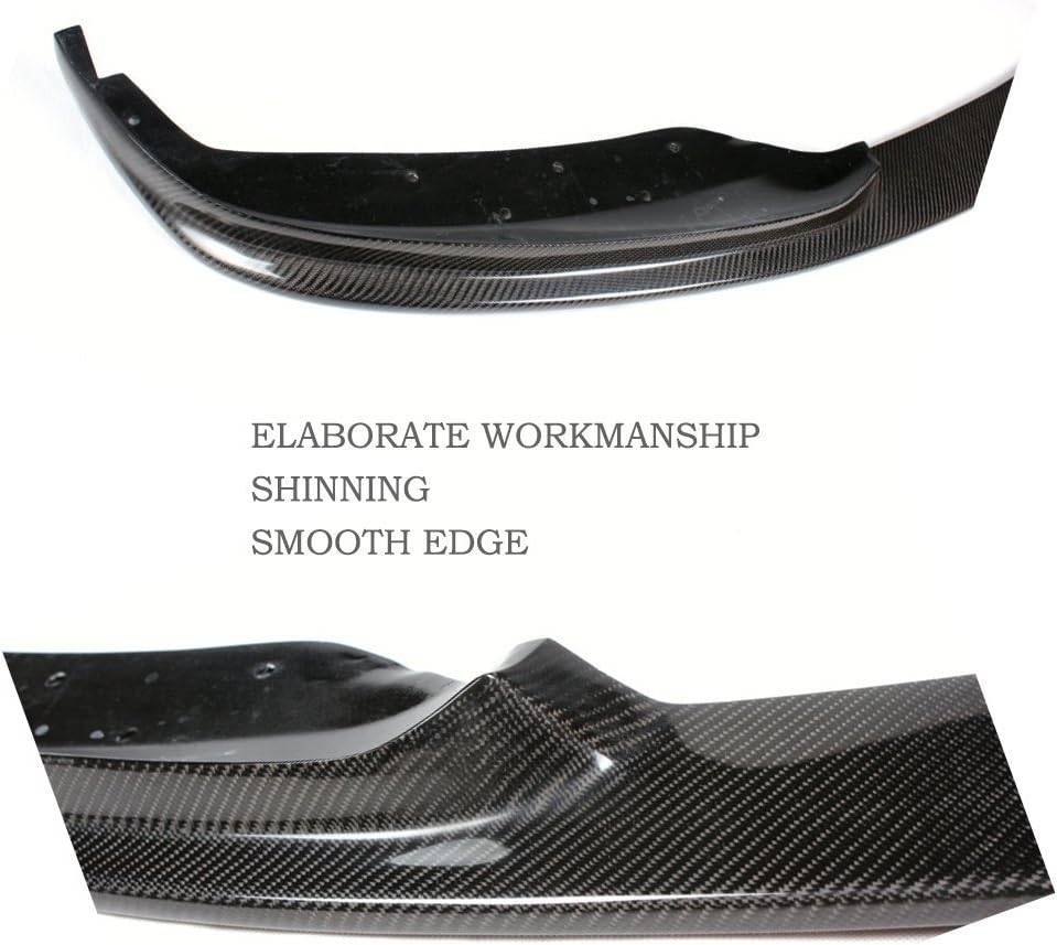 Carbon Fiber Front Bumper Lip Fits for BMW 3 Series F30 320i 325I 328i 335i 2012-2015 Front Chin Spoiler Lip Air Dam