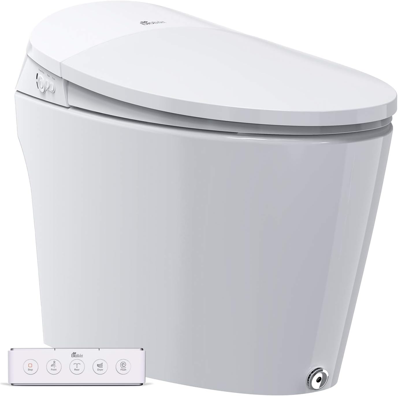 Bio Bidet BioBidet Discovery DLX Elongated OnePiece Smart Bidet Toilet