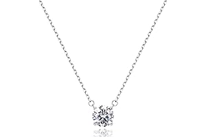 Exquisite Single Diamond Necklace: A Shimmering Symbol of Grace