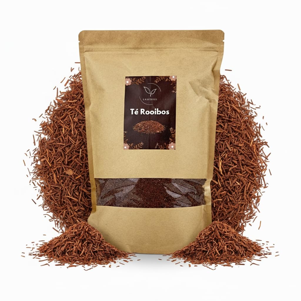 Rooibos (Aspalathus linearis) suszona luzem 1000 g – do naparów ziołowych, 100% naturalna, bez dodatków – La Herbera