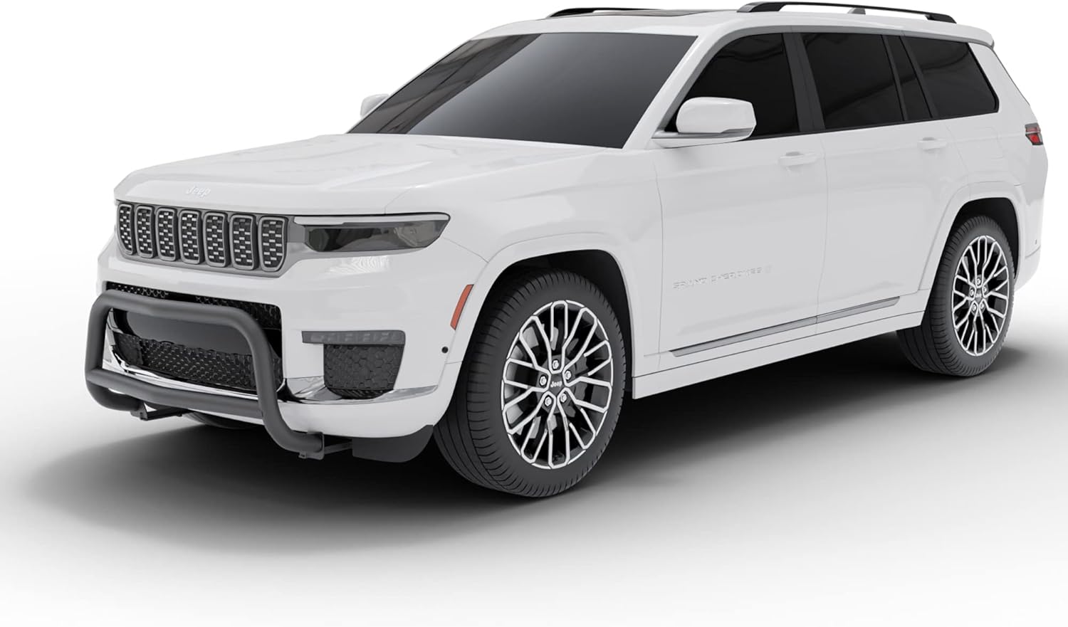 Vanguard Black Powdercoat Wide Sport Bar | Compatible with 22-24 Jeep Grand Cherokee/21-22 Grand Cherokee L