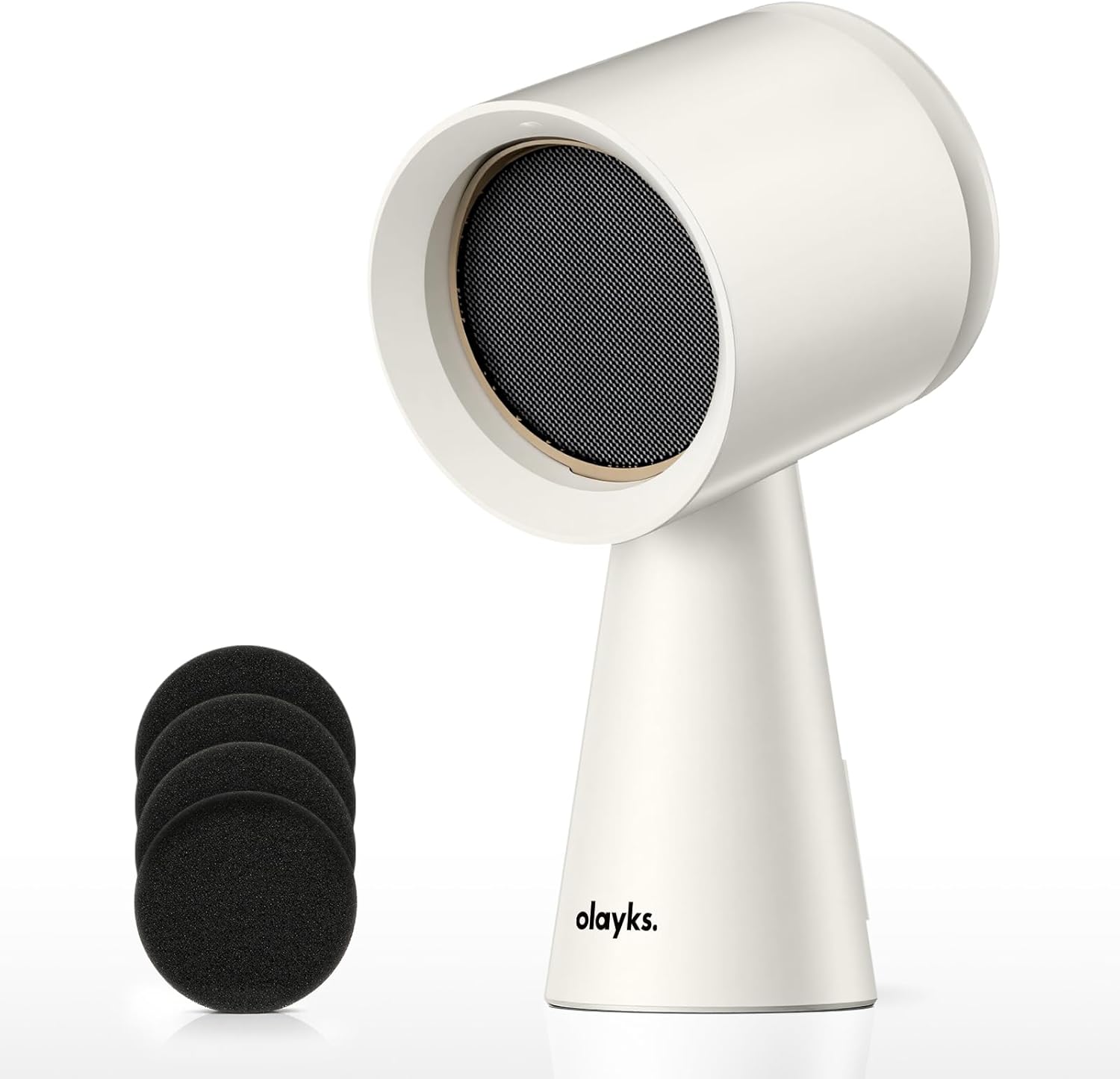 olayks Portable Range Hood, Desktop Range Hood with 3 Speed Exhaust Fan, Advanced 5-Layer Filtration, Large Oil Collection Cup, Portable Kitchen Exhaust Fan for Dorm, RV, Indoor BBQ, Hot Pot