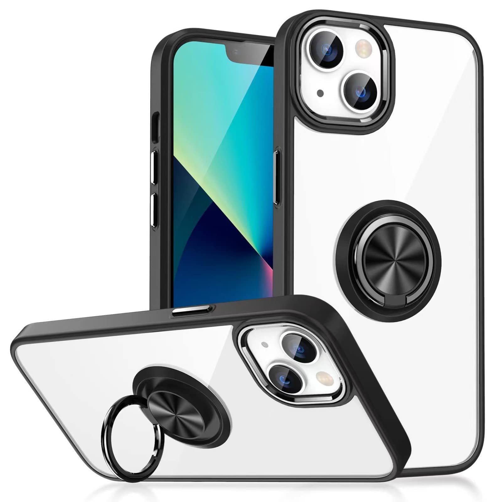 Amazon.com: ZiEuooo Magnetic Ring Car Clear Four Corners