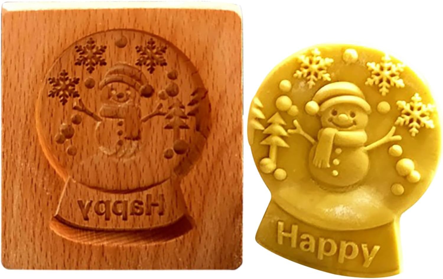Keksausstecher, Keksformen aus Holz, Kekse, 2023, 3D-geschnitzte Keksausstecher, Backwerkzeug, DIY-Prägung, Lebkuchen, Shortbread