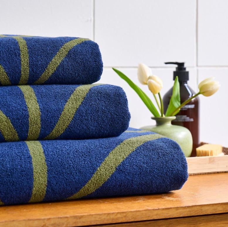 Serviette de bain grande taille Orla Kiely drap de douche