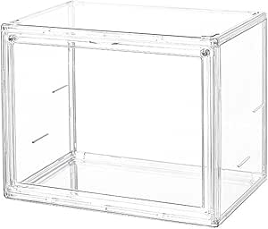 Vitrina de Acrílico para Figuras Soporte de Exhibición Transparente Caja de Exhibición a Prueba Vitrina de Acrílico para Figuras Soporte de Exhibición Transparente Caja de Exhibición a Prueba
